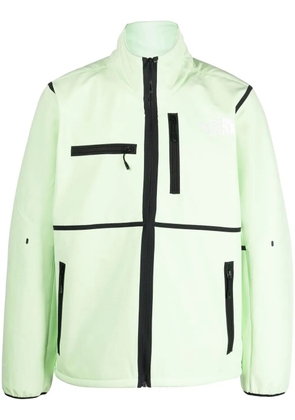 The North Face chest logo-print zipped jacket - Green