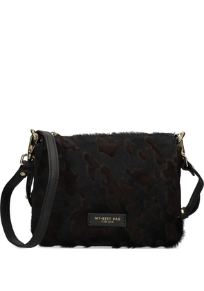 MY BEST BAG printed cross body bag - Black