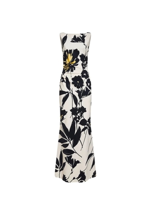 CHIARA BONI La Petite Robe floral-print dress - Neutrals