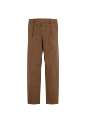 Re-Hash pleated trousers - Brown