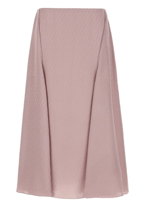 FENDI monogram-pattern skirt - Pink