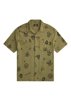 Ralph Lauren RRL graphic-print short sleeve shirt - Green