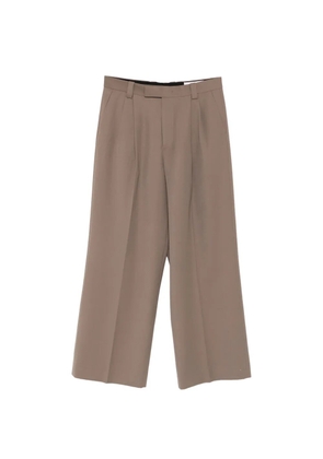 TONYWACK pleated tailored trousers - Brown