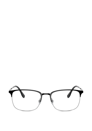 Ray-Ban browline-frame glasses - Black