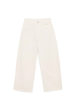 Alysi wide-leg denim jeans - Neutrals