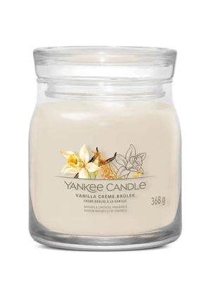 yankee candle medium Vanilla Crème Brûlée candle - Brown
