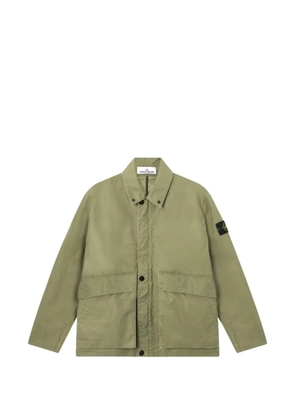 Stone Island button-up shirt jacket - Green