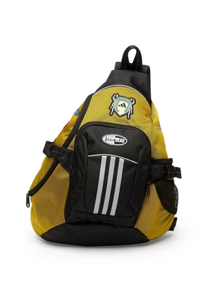adidas x Brain Dead logo-patch backpack - Yellow