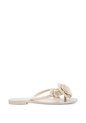 Melissa Harmonic Springtime flip-flops - Neutrals