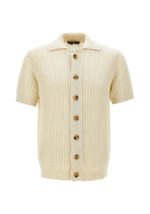 Filippo De Laurentiis textured knit shirt - Neutrals