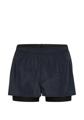 Escada Sport layered shorts - Blue
