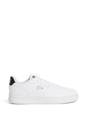 Lacoste logo low top sneakers - White
