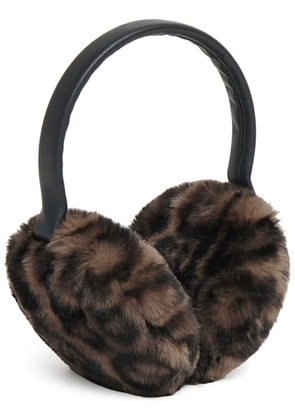 Apparis Esme leopard earmuffs - Brown