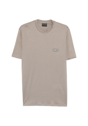 Emporio Armani logo T-shirt - Neutrals