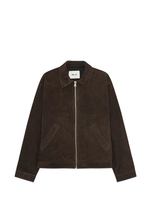 NN07 Petrus suede jacket - Brown