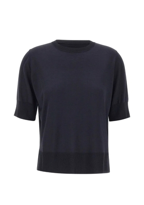 ELENA MIRO` short-sleeve sweater - Black