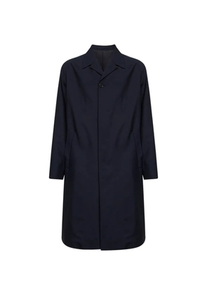 Jil Sander lapel button coat - Blue