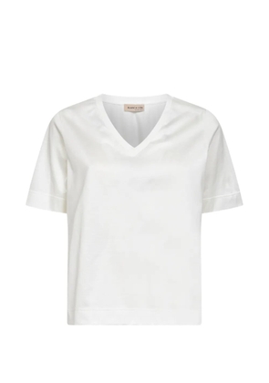 Blanca Vita V-neck short-sleeve T-shirt - White