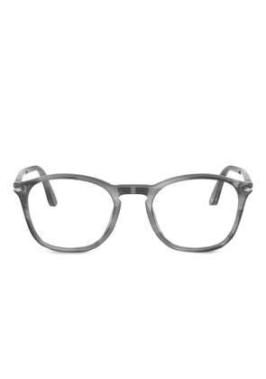 Persol striped acetate glasses - Grey