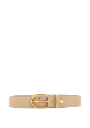 GIANNI CHIARINI stud embellished buckle belt - Neutrals