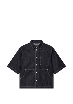 Purple Brand patch-pocket shirt - Blue