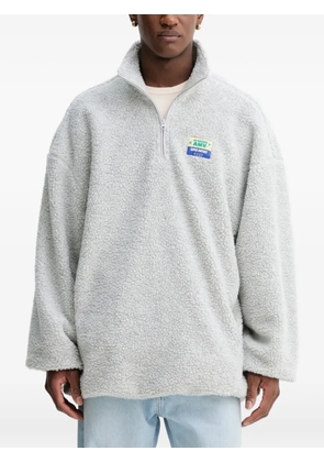 American Vintage Hoktown half-zip sweatshirt - Grey