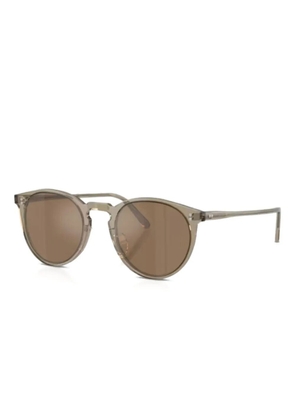 Oliver Peoples round-frame sunglasses - Neutrals
