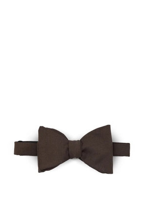 Lardini sel-tie bow tie - Brown