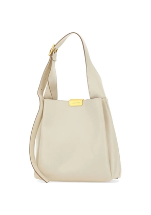 GIANNI CHIARINI Luz leather shoulder bag - Neutrals