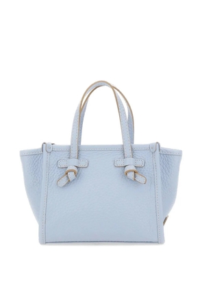 MARCELLA CLUB Miss Marcella leather tote bag - Blue