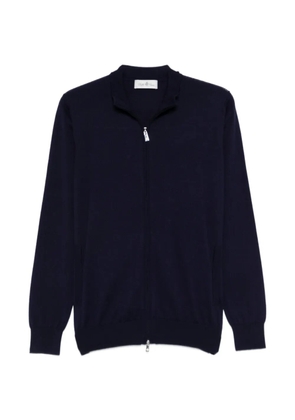 Della Ciana zip-fastening cardigan - Blue