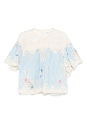 ZIMMERMANN Lucky blouse - Blue