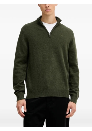 Hackett embroidered-logo sweater - Green