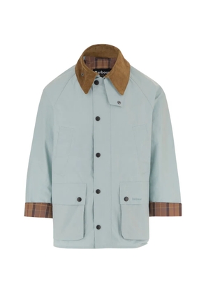 Barbour corduroy collar check trim blazer - Blue