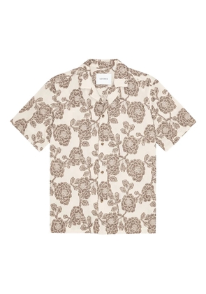 Les Deux floral-pattern shirt - Neutrals