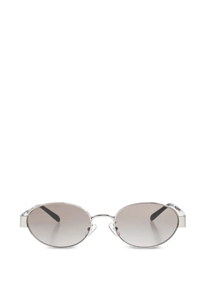 Tory Burch oval-frame sunglasses - Silver