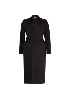 Balenciaga Pre-Owned Hourglass belted coat - Black