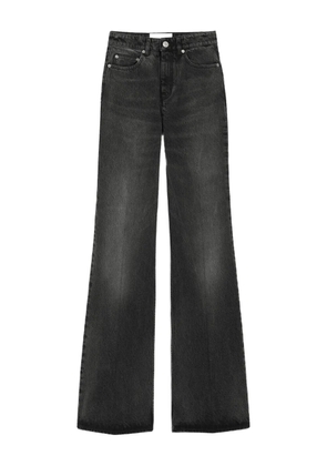 AMI Paris high-waist flared jeans - Black