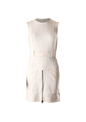 Tom Ford Vintage crew-neck mini dress - Neutrals