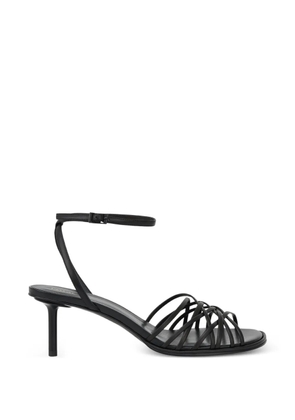 POTAMY strappy stiletto sandals - Black