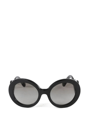 Prada Pre-Owned round-frame sunglasses - Black