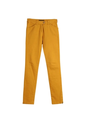 Balenciaga Pre-Owned cotton denim trousers - Yellow