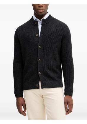 Sisley ribbed cardigan - Grey