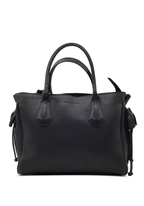 Longchamp Penelope leather tote bag - Black