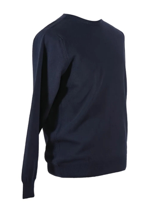 LOJA DAS MEIAS crew neck knitted sweater - Blue