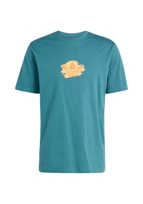 adidas graphic-print T-shirt - Blue