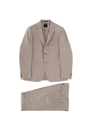 Zegna mélange-effect suit - Neutrals