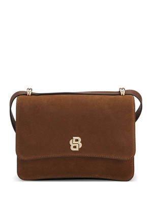 BOSS logo-detail cross-body bag - Brown