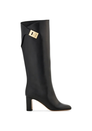 Ferragamo Hug buckle boots - Black