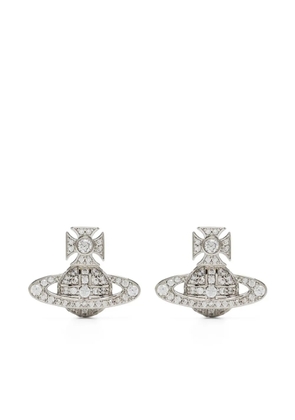 Vivienne Westwood Orb crystal-embellished stud earrings - Silver
